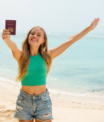 Se détendre pendant sa demande de visa