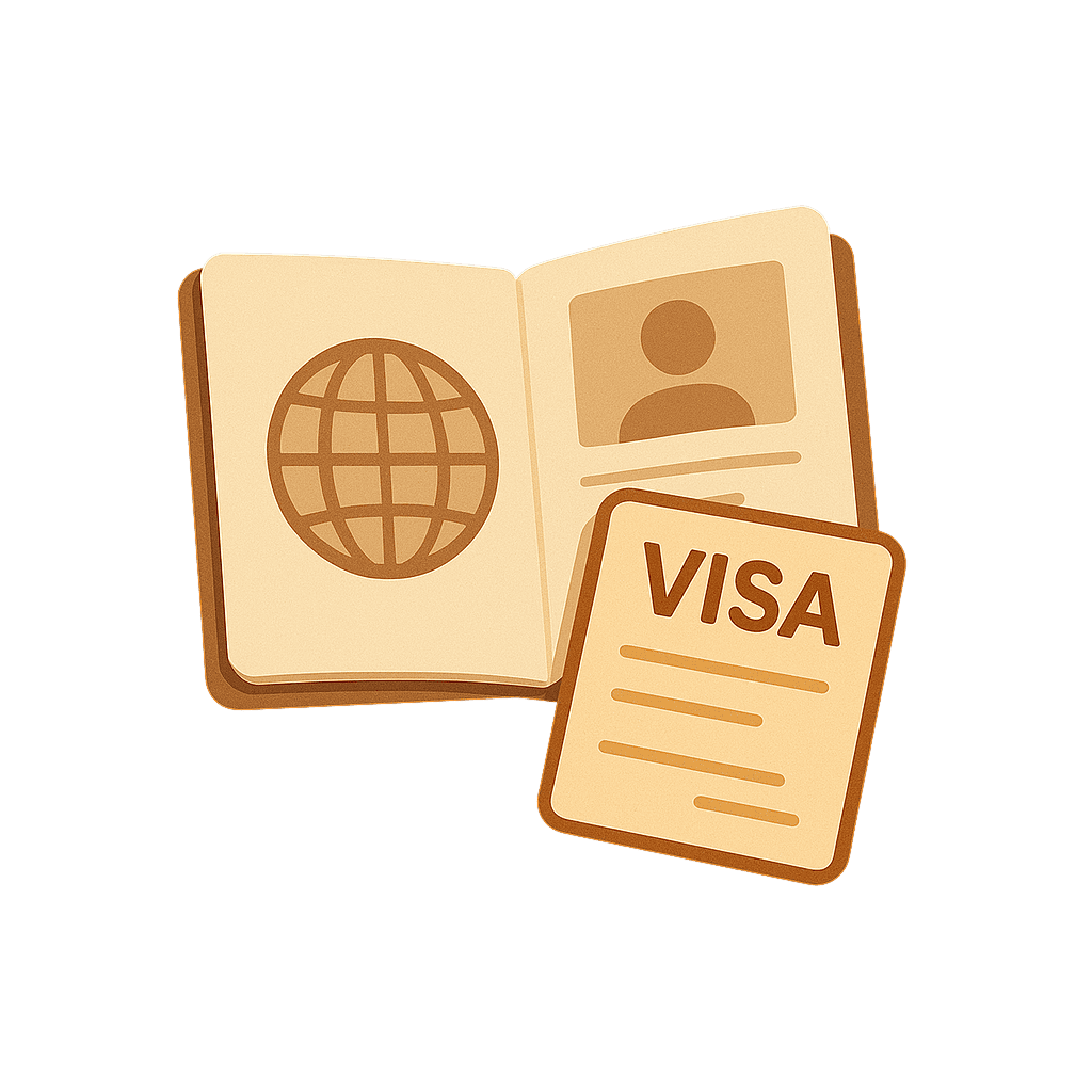 Illustration d'une demande de visa
